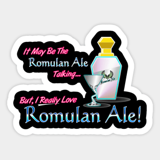 Romulan Ale Sticker